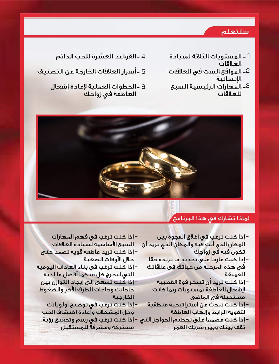 RashadFakiha دورة الكترونية Online Course أسرار الزواج الرائع